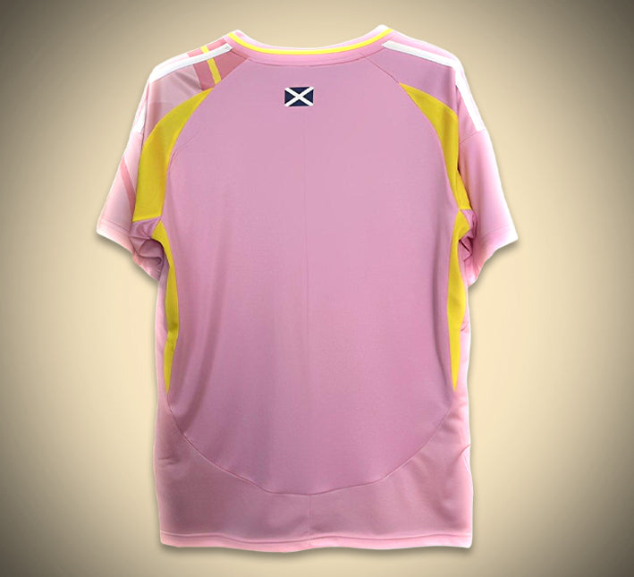 Maglia Scozia Away 2025 vista laterale