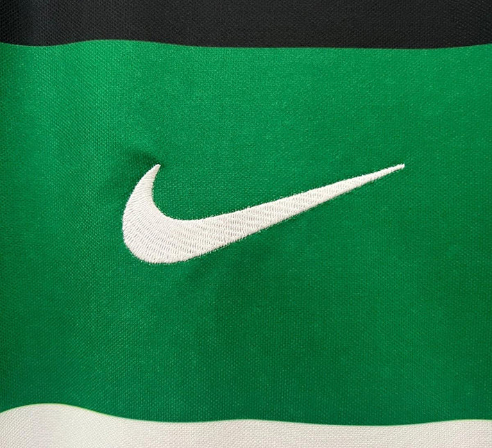 Maglia Sporting CP Home 2024-2025 dettaglio tessuto