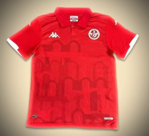 Maglia Tunisia Home 2024-2025 vista frontale