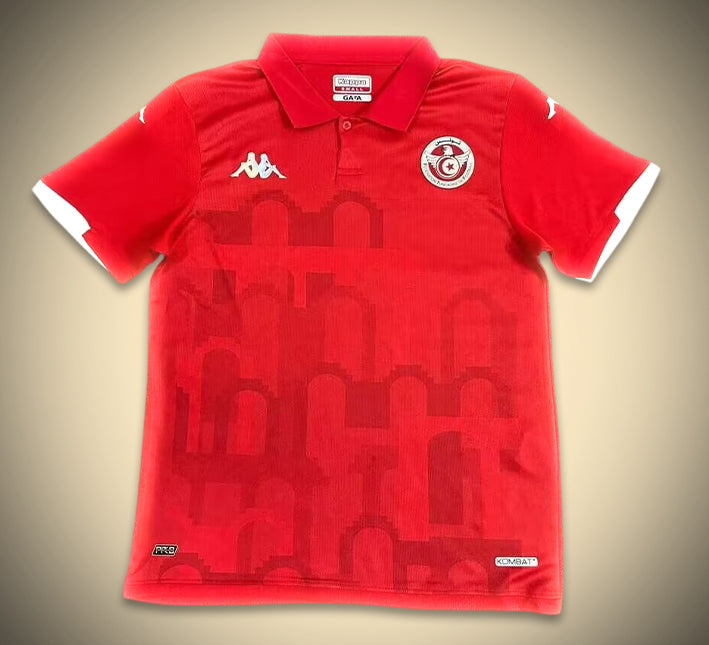Maglia Tunisia Home 2024-2025 vista frontale