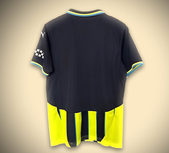 maillot-exterieur-manchester-city-saison-2024-2025-couleur-bleu-marine Maglia away Manchester City stagione 2024 2025 colore blu marino