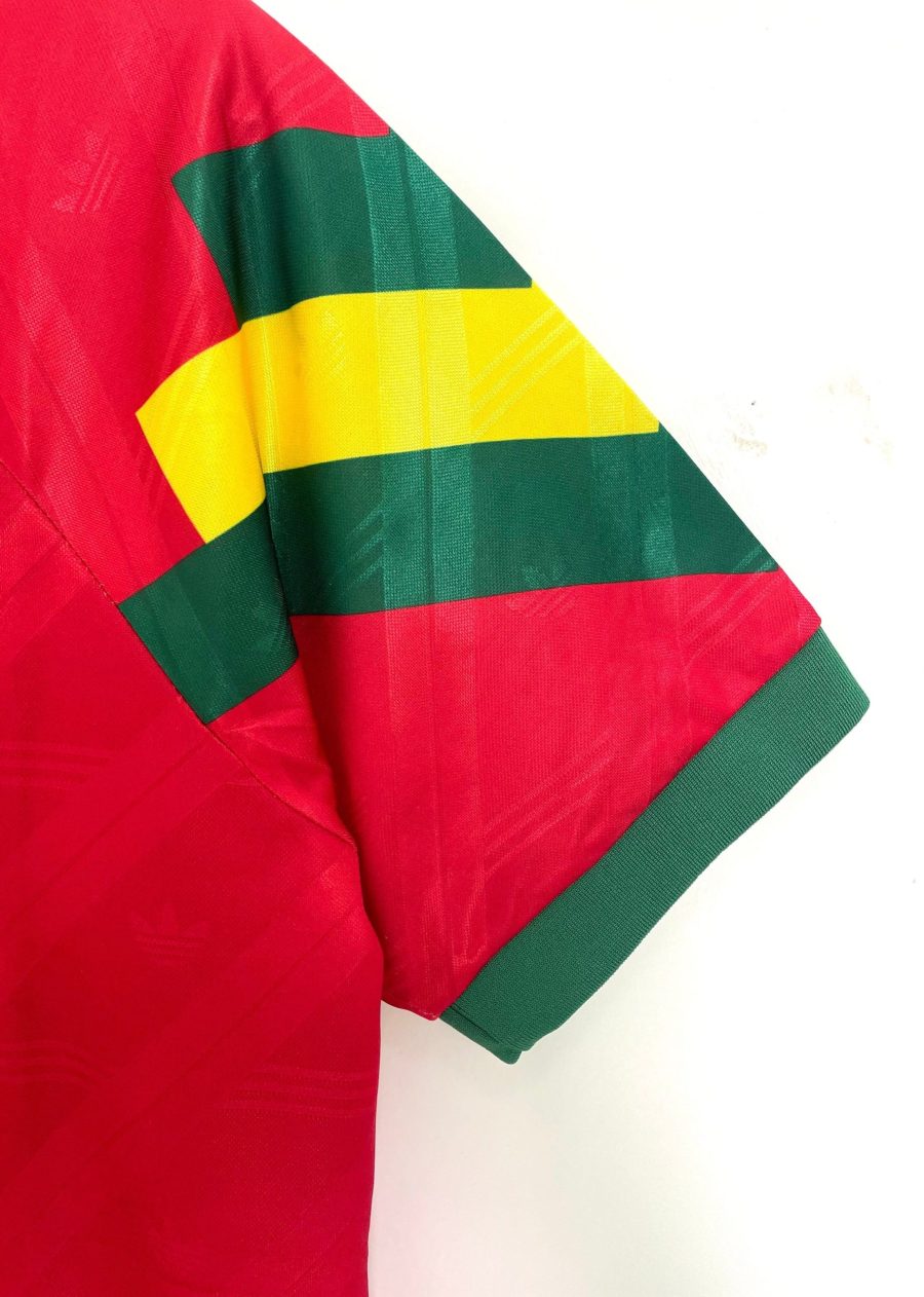 ancien-maillot-de-football-portugal-version-domicile vecchia maglia di calcio Portogallo versione home