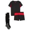 Set bambino AC Milan maglia home stagione 2025 2026 con pantaloncini