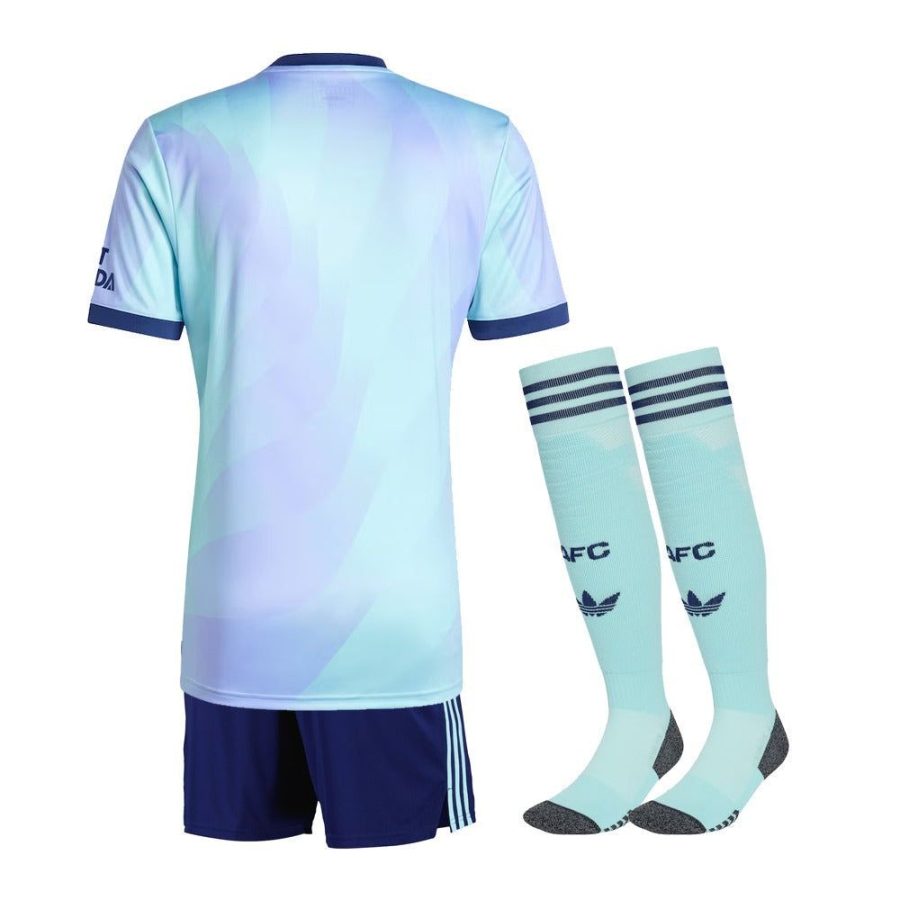 Set bambino Arsenal maglia Third stagione 2024 2025 con pantaloncini e calzettoni