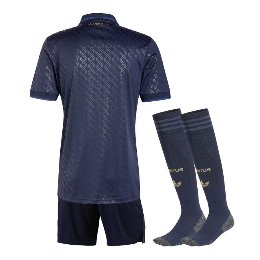 ensemble-enfant-juventus-maillot-third-saison-2024-2025-avec-short set bambino Juventus maglia third stagione 2024 2025 con pantaloncini