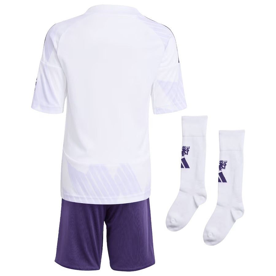 ensemble-enfant-manchester-united-maillot-exterieur-saison-2025-2026 Set bambino Manchester United maglia away stagione 2025 2026