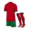 Tuta bambino Portogallo home maglia e pantaloncini stagione duemilaventiquattro