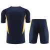 ensemble-entrainement-real-madrid-bleu-saison-vingt-trois-vingt-quatre Set allenamento Real Madrid blu stagione venti tre venti quattro
