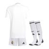 Completo maglia bambino Real Madrid home stagione 2024 2025 con pantaloncini