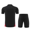 ensemble-maillot-et-short-ac-milan-saison-2024-2025-tenue-de-football-domicile Set maglia e pantaloncini AC Milan stagione 2024 2025 divisa da calcio home