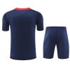Set maglia e pantaloncini Atletico Madrid stagione 2024 2025 tenuta Home rossa e bianca