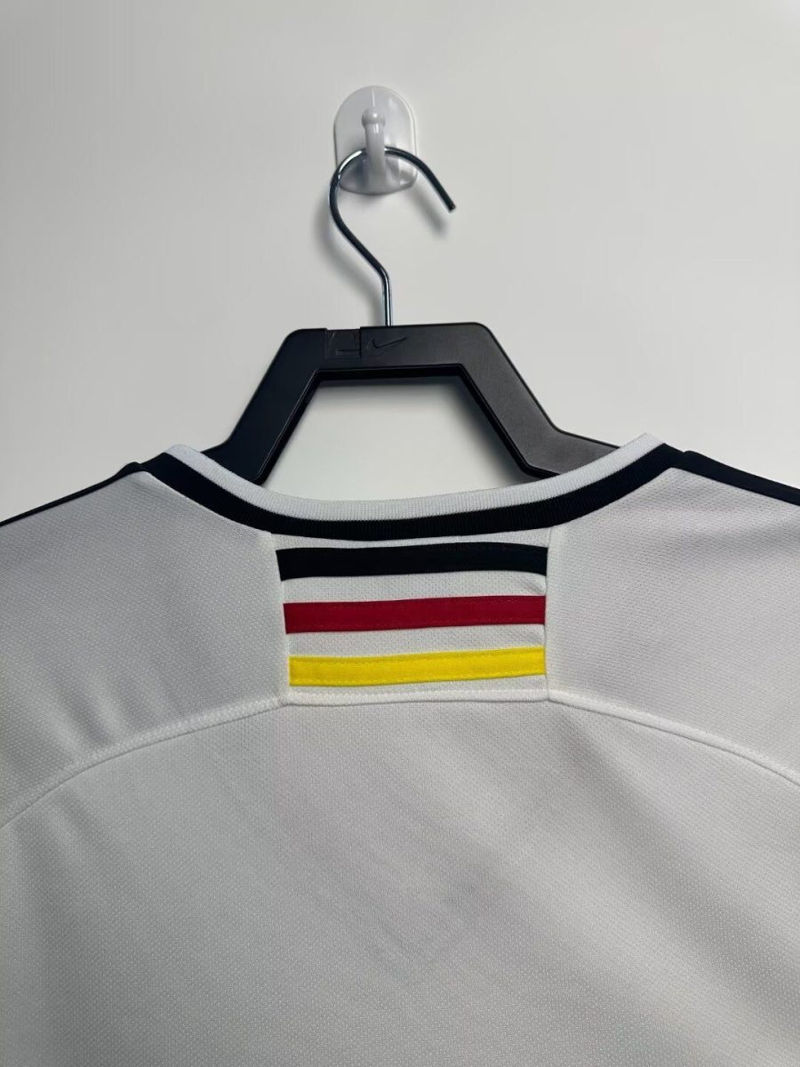 haut-de-match-allemagne-a-domicile-saison-1998-style-classique Maglia da partita Germania in casa stagione 1998 stile classico