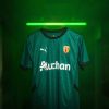 maglia da calcio RC Lens away colori del club sangue e oro