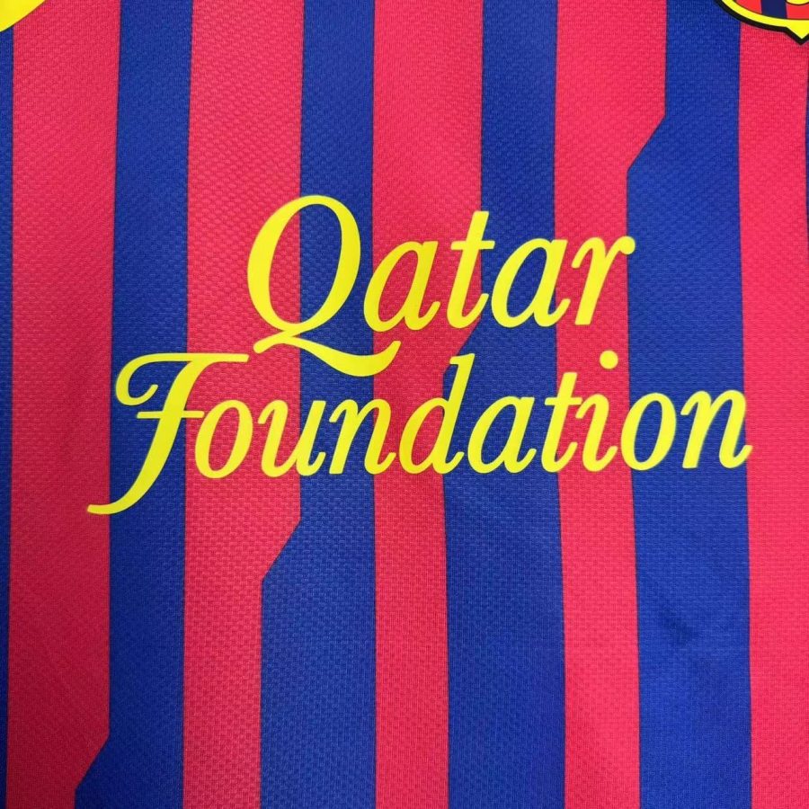 jersey Home Barcelona 2011 2012 rosso e blu