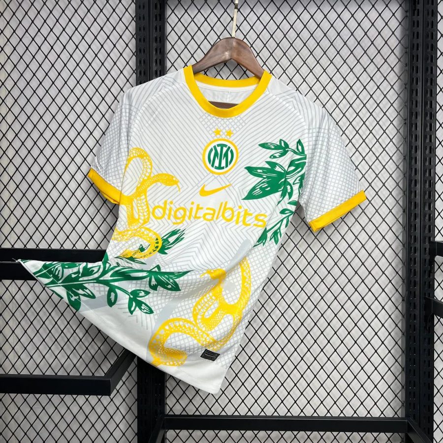 jersey Inter Milan giallo collezione speciale snake stagione 2025 2026