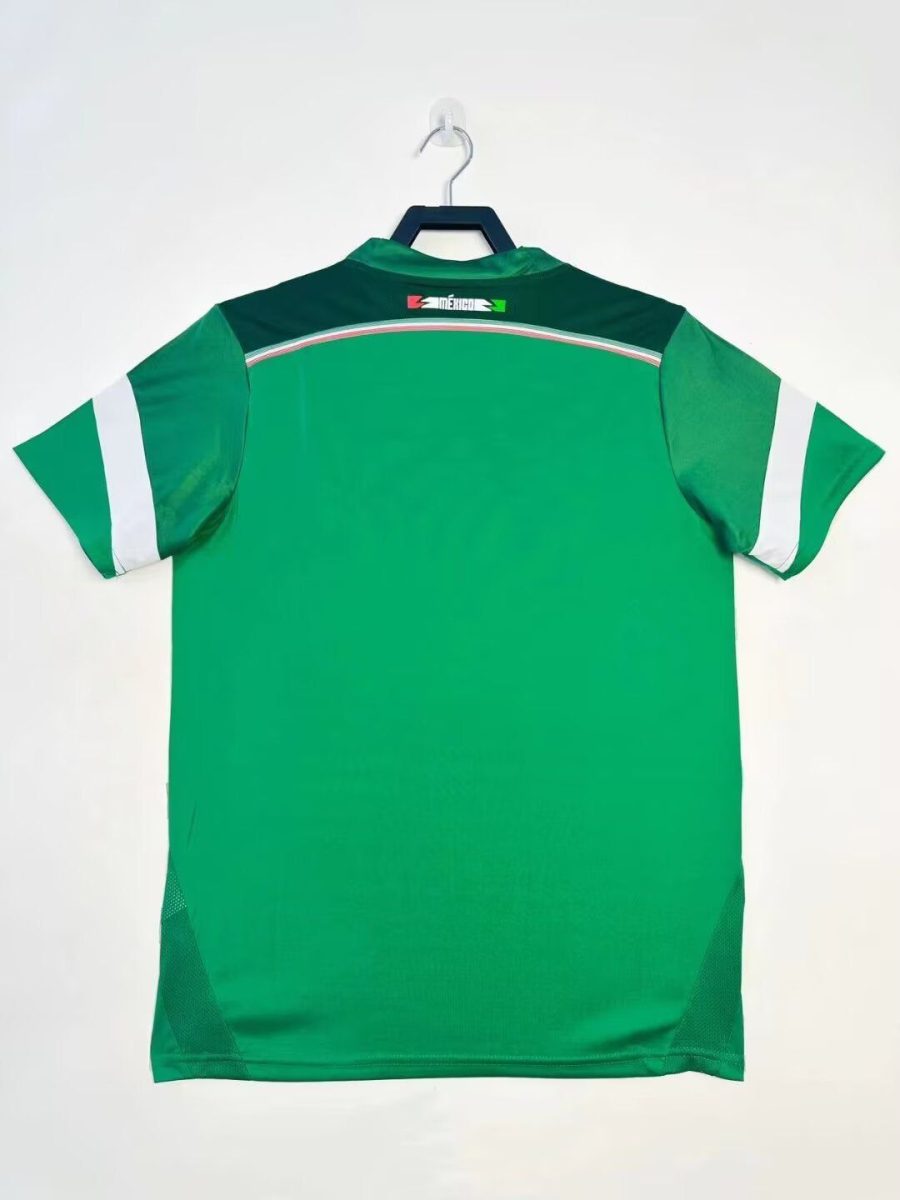 jersey-officiel-equipe-nationale-du-mexique-vert-et-rouge Maglia ufficiale nazionale del Messico verde e rossa