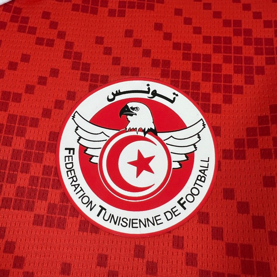 jersey-rouge-et-blanc-tunisie-domicile-collection-2026 Maglia rossa e bianca Tunisia Home collezione 2026