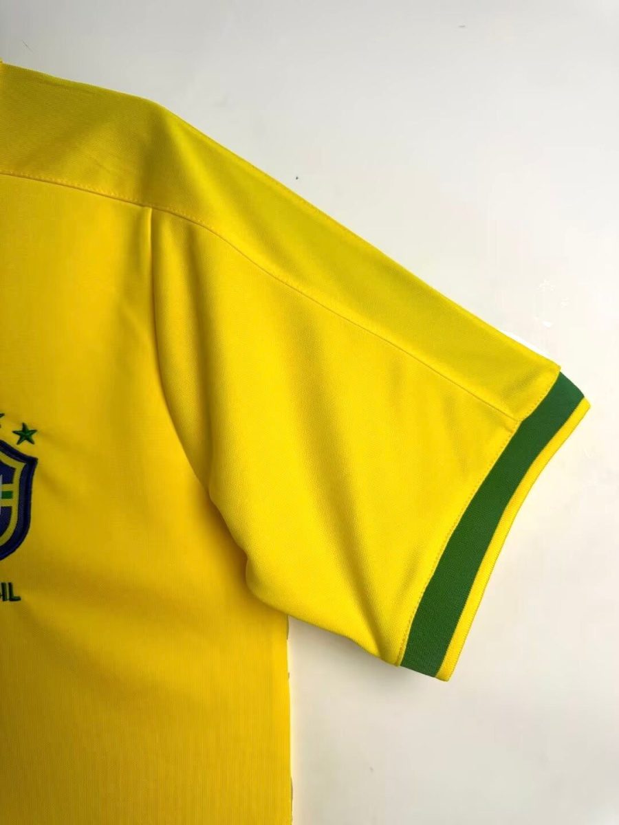maglia vintage squadra del Brasile home anno 1997