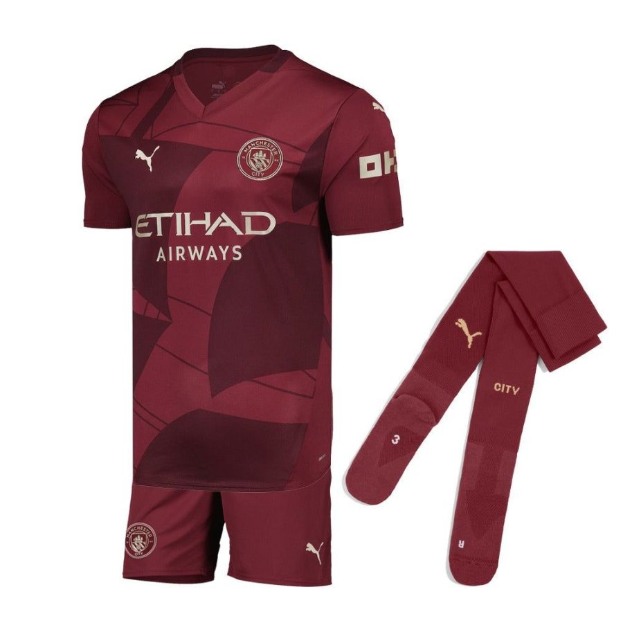 Kit bambino Manchester City Third 2024-2025