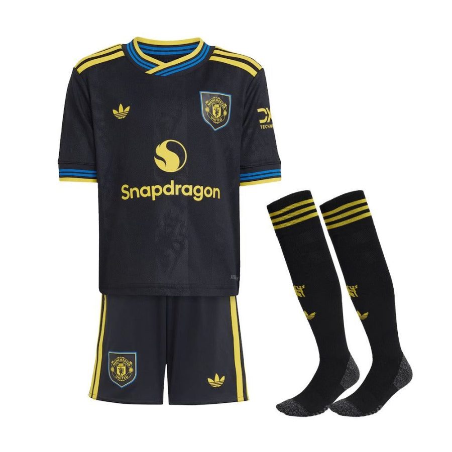 Kit bambino Manchester United – Third 2025-2026