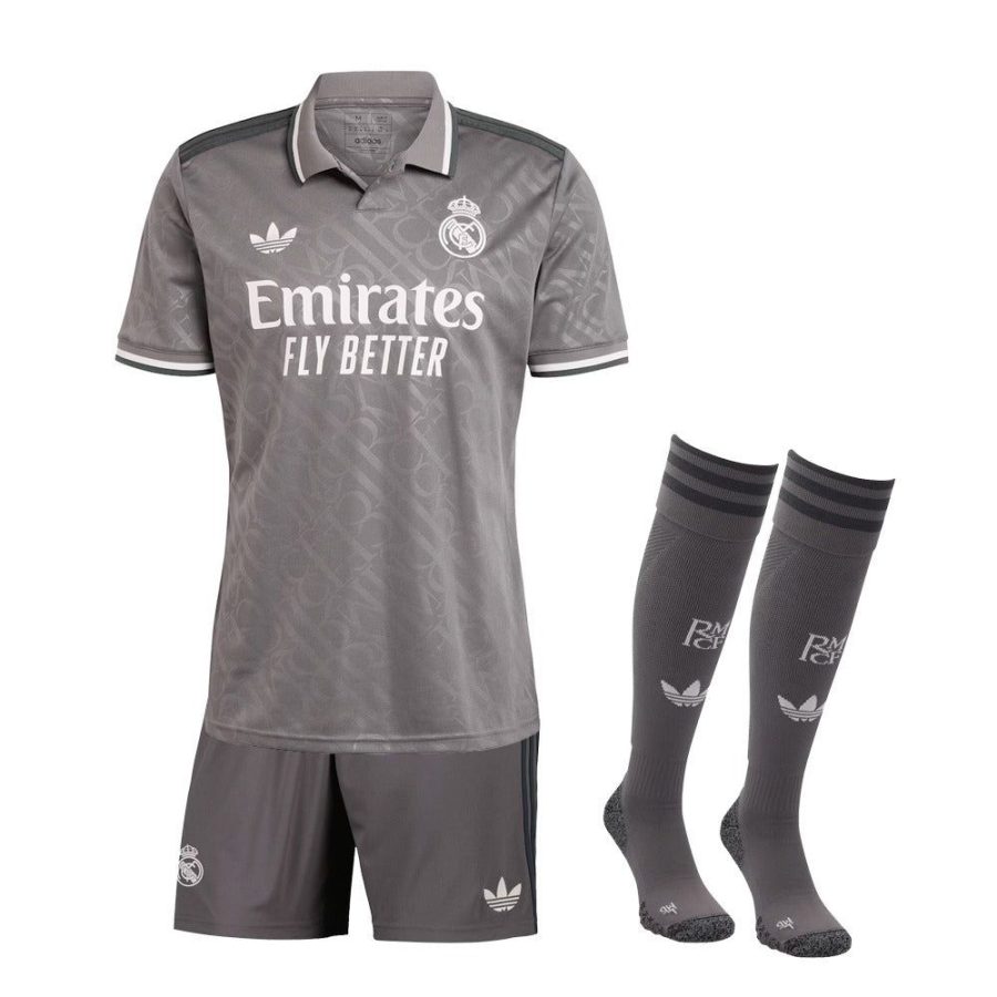 KIT BAMBINO REAL MADRID THIRD 2024-2025