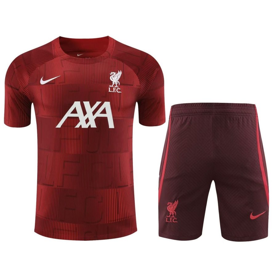 KIT TRAINING LIVERPOOL ROUGE 20232024