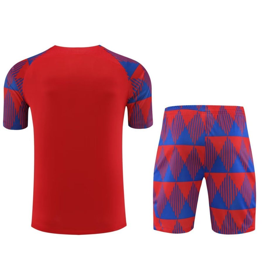 Kit training rosso FC Barcelona stagione 2023 2024 tenuta d'allenamento ufficiale