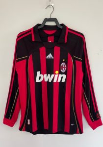 Maglia AC Milan Manica Lunga Home 2006-2007