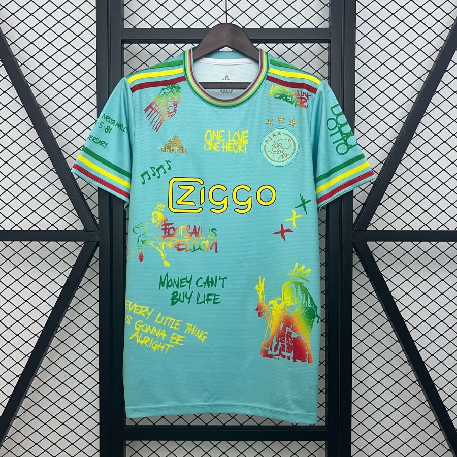 maillot-ajax-amsterdam-special-bob-marley-20252026 MAGLIA AJAX AMSTERDAM SPECIAL BOB MARLEY 20252026
