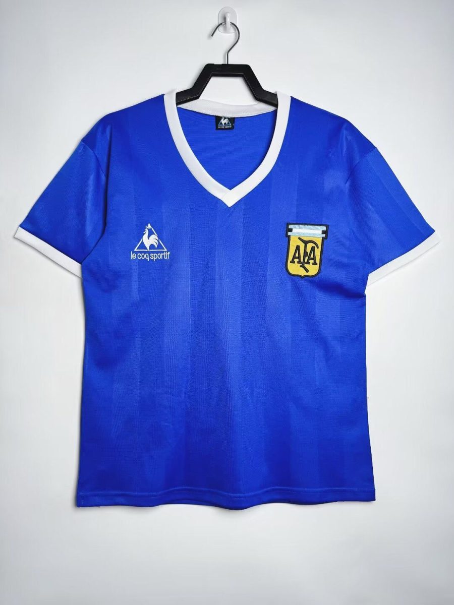 maillot-argentine-exterieur-1986 MAGLIA ARGENTINA AWAY 1986