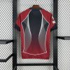 maglia concept rosso del FC Barcelona stagione 2025 2026 tenuta da calcio
