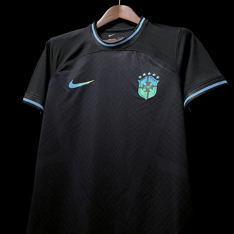 maillot-de-foot-bresil-concept-noir-saison-2025-2026 Maglia da calcio Brasile concept nero stagione 2025 2026