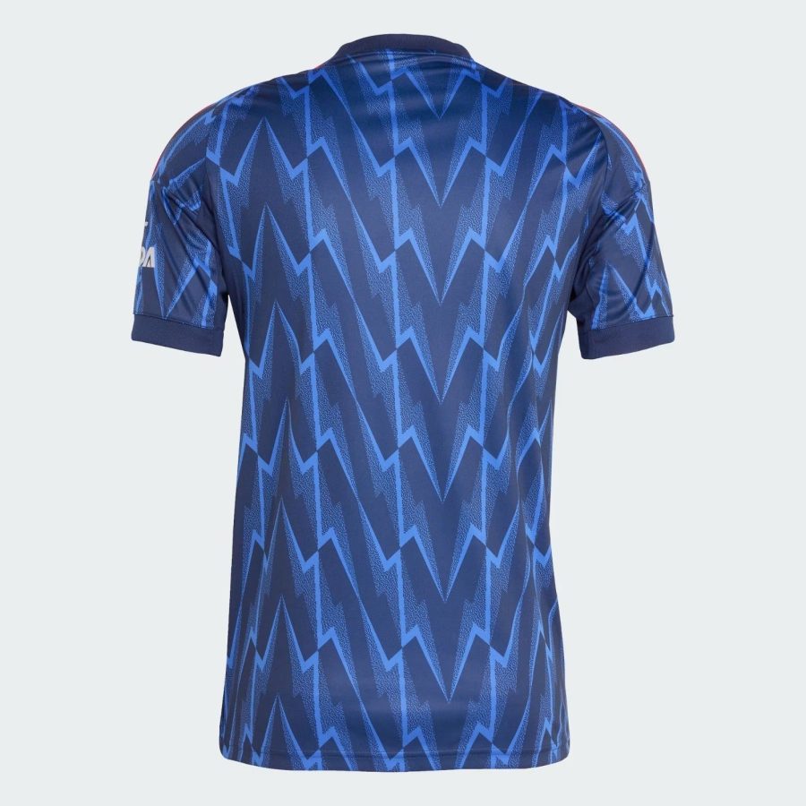 Maglia da calcio Arsenal away stagione 2025 2026 divisa ufficiale tifoso
