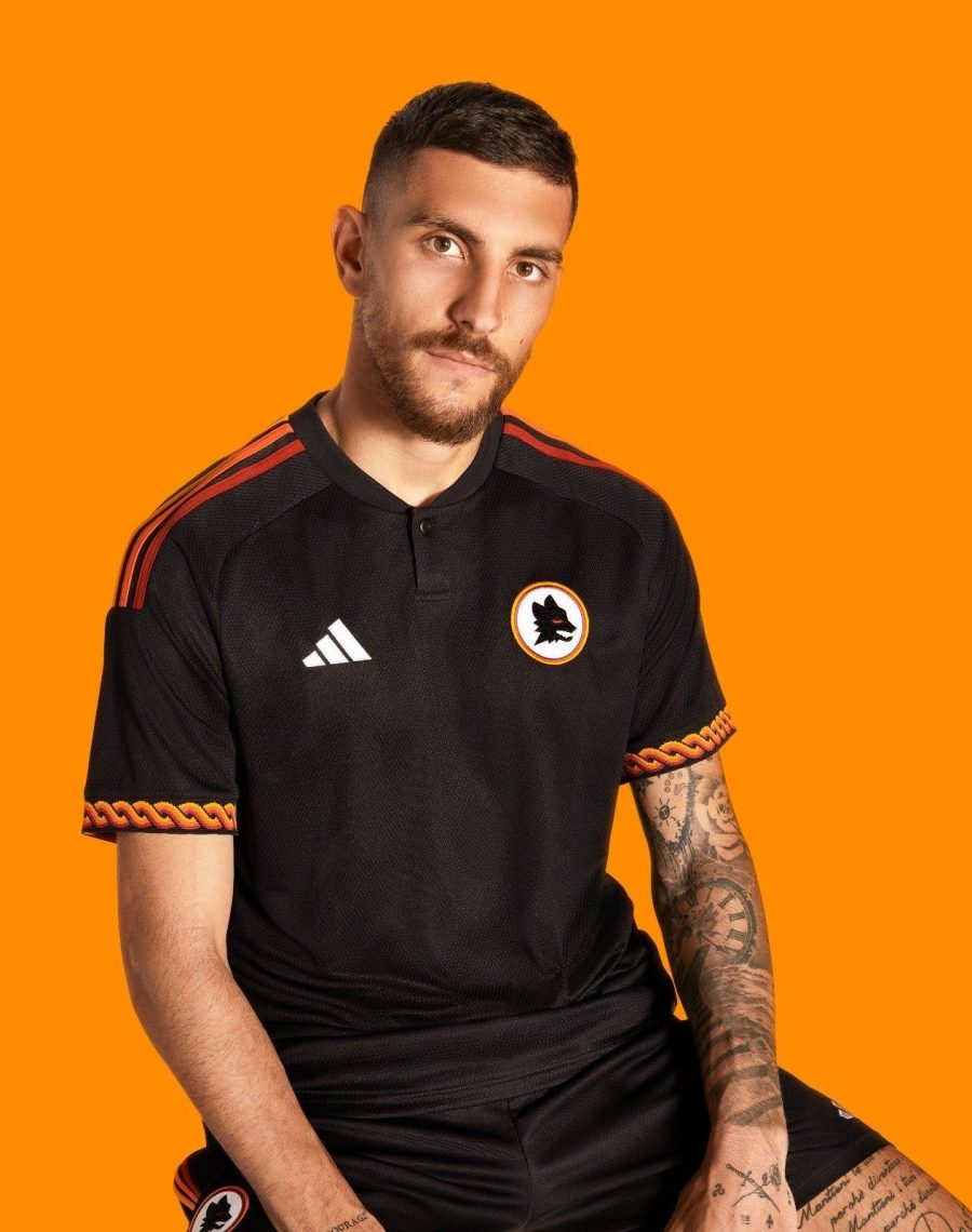 maillot-de-football-as-roma-troisieme-tenue-2023-2024-pour-supporter Maglia da calcio AS Roma terza tenuta 2023 2024 per tifoso