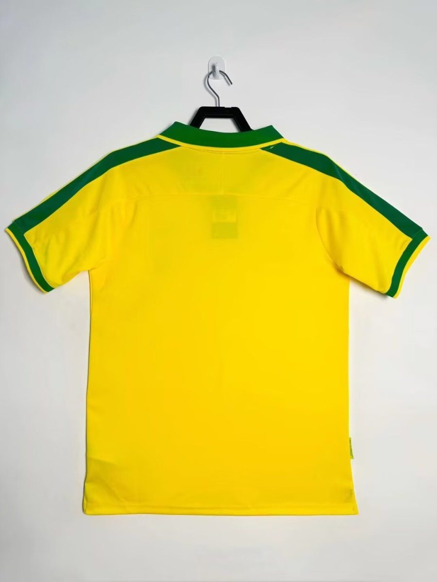 maglia da calcio Brasile home stagione 1997