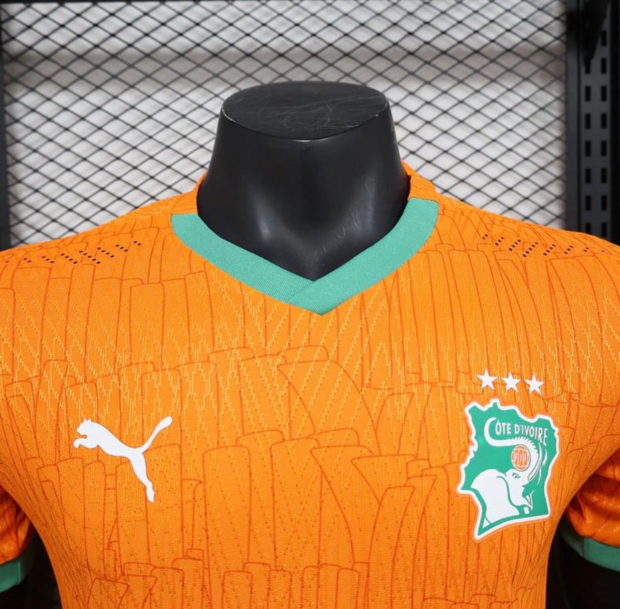 Maglia da calcio Costa d'Avorio Home stagione 2025 tenuta ufficiale degli Elefanti