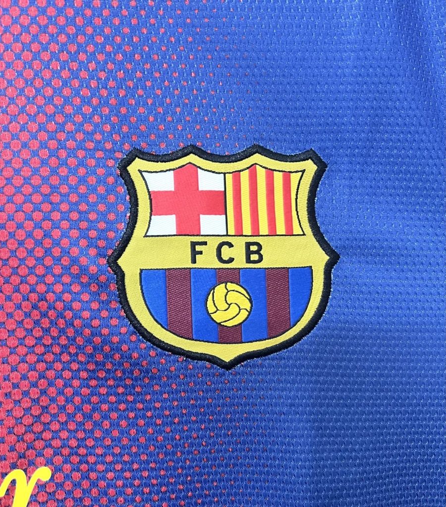 maglia da calcio FC Barcelona tenuta home 2012 2013