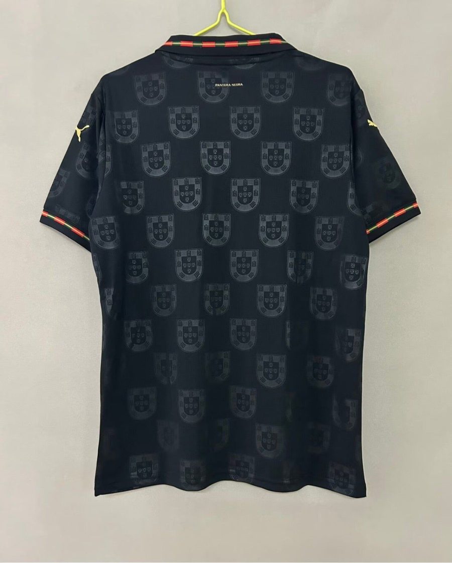 Maglia da calcio Portogallo concept edizione 2025 design moderno rosso e verde