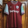 maillot-de-football-west-ham-united-couleur-bordeaux-domicile maglia da calcio West Ham United colore bordeaux Home