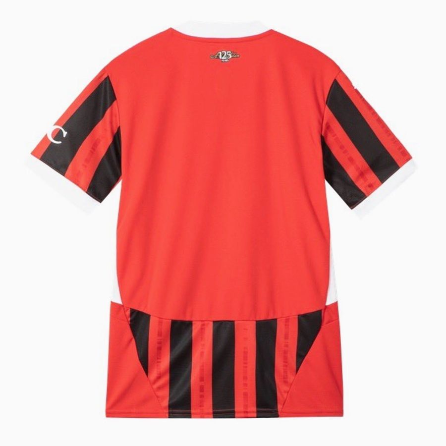 maglia home AC Milan stagione 2024 2025 rossa e nera ufficiale