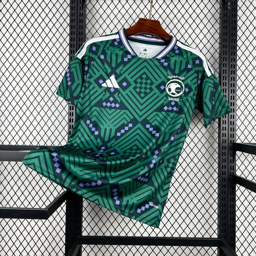 Maglia Home Arabia Saudita stagione 2026 verde e bianca