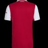 maillot-domicile-arsenal-saison-deux-mille-vingt-deux-deux-mille-vingt-trois-rouge-et-blanc maglia home Arsenal stagione duemilaventidue duemilaventitre rossa e bianca