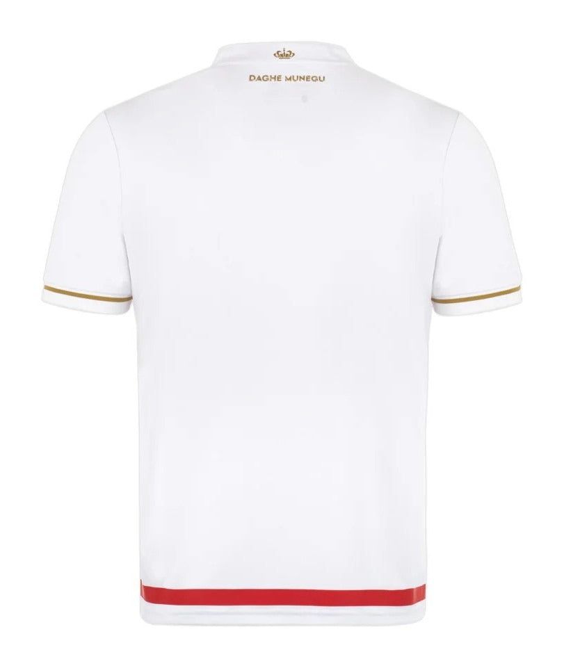 maillot-domicile-as-monaco-saison-2025-2026-tenue-officielle-football-rouge-et-blanc Maglia home AS Monaco stagione 2025 2026 divisa ufficiale calcio rosso e bianco