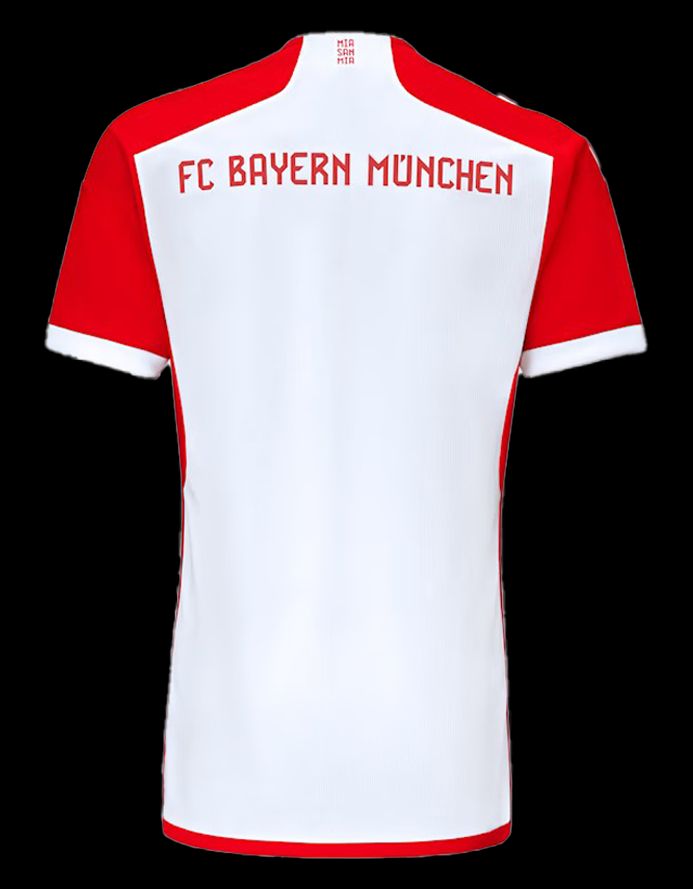 maglia home Bayern Monaco stagione duemilaventitre duemilaquattro rosso e bianco adidas