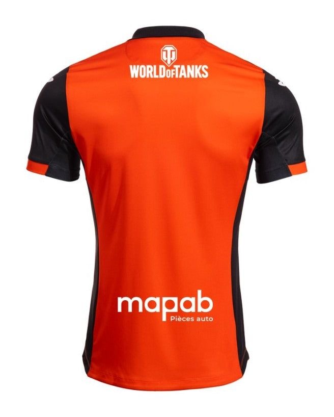 maillot-domicile-fc-lorient-saison-2025-2026-tenue-officielle-jaune-et-noir maglia Home FC Lorient stagione 2025 2026 tenuta ufficiale gialla e nera