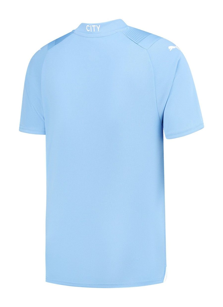maillot-domicile-manchester-city-saison-2023-2024-bleu-ciel maglia home Manchester City stagione 2023 2024 azzurro cielo