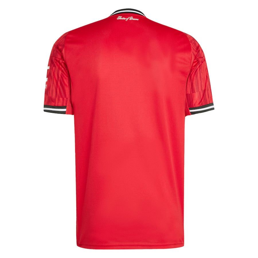 maillot-domicile-manchester-united-saison-2025-2026-rouge-adidas maglia home Manchester United stagione 2025 2026 rossa adidas