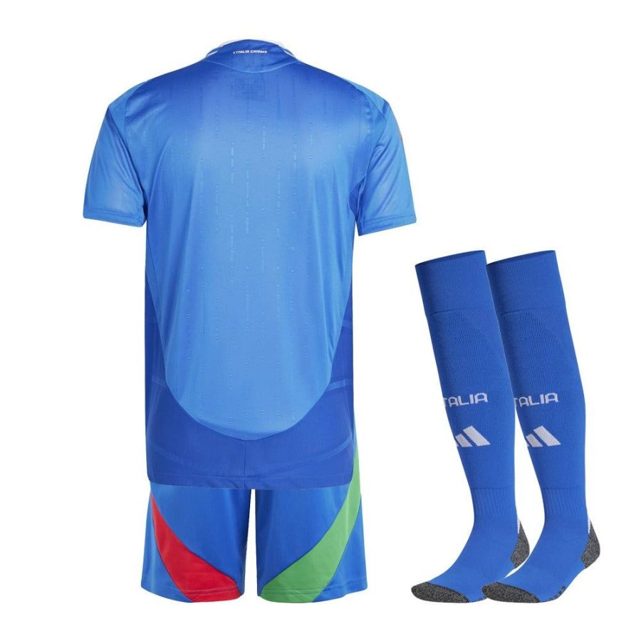 maillot-enfant-italie-domicile-2024-tenue-officielle Maglia bambino Italia home 2024 tenuta ufficiale