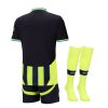 Maglia bambino Manchester City away stagione 2024 2025 con pantaloncini
