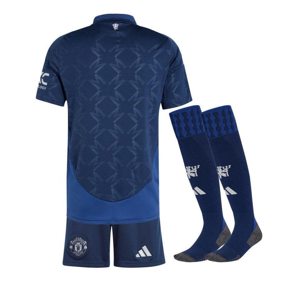 maillot-enfant-manchester-united-exterieur-saison-2024-2025-avec-short Maglia bambino Manchester United esterno stagione 2024 2025 con pantaloncini